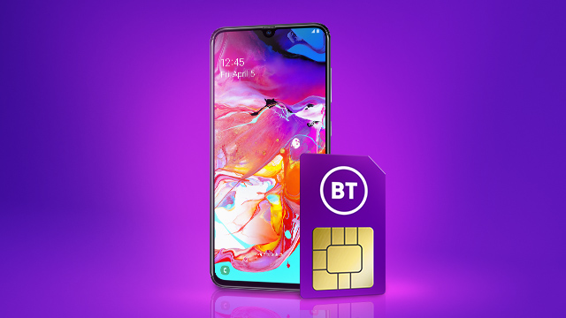 Mobile and SIM deals with BT