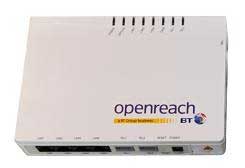 Openreach fibre modem Openreach fibre modem