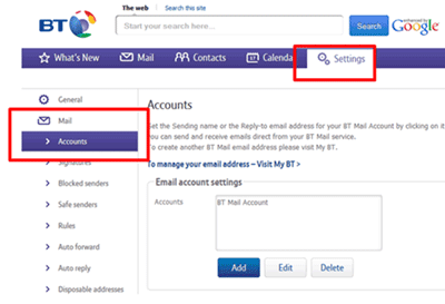 Accessing Bt Email Abroad _ BT Email server settings – IAZDR