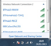 Connecting the dual band dongle