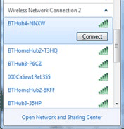 Connecting the dual band dongle