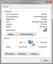 Connecting the dual band dongle