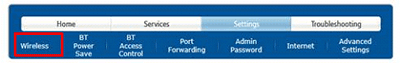 Changing the wireless password on your BT Hub