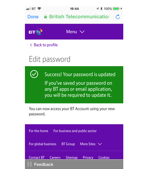 How Can I Change My BT ID Password For My BT BT Help
