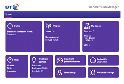 Turning off BT Access Control on the BT Smart Hub
