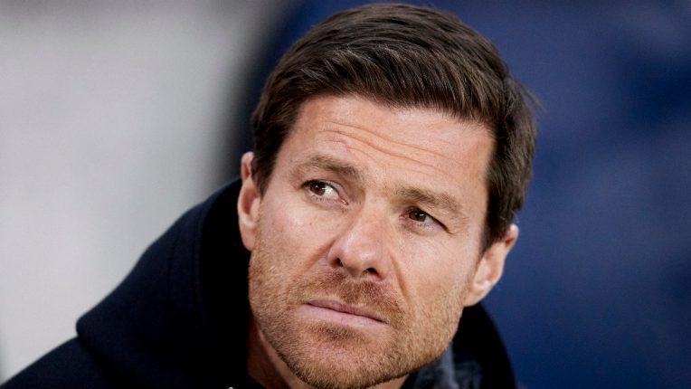 Xabi Alonso while in charge of Real Sociedad's B side
