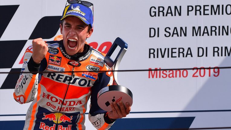 Marc Marquez is looking to become nine-time Grand Prix world champion in 2020