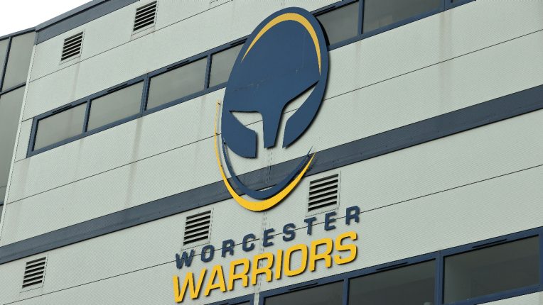 The outside of Sixways after Worcester Warriors were put into administration
