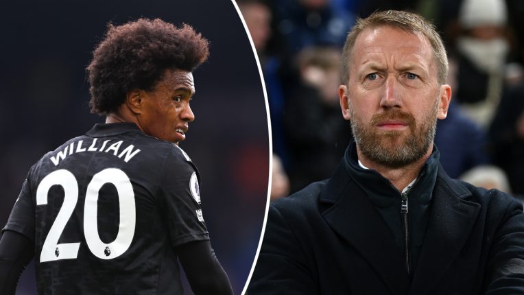 Willian and Graham Potter