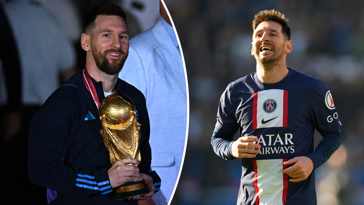 Lionel Messi revient sur le Paris Saint-Germain vainqueur de la Coupe du monde