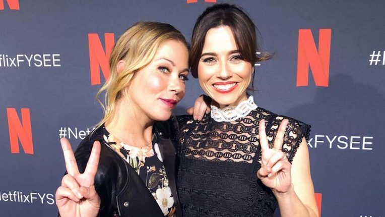 Dead to Me stars Christina Applegate and Linda Cardellini on the red carpet 