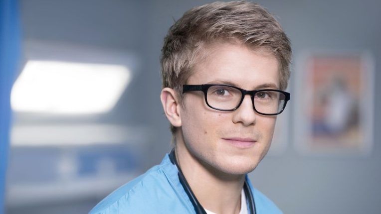 George Rainsford as Ethan Hardy in Casualty