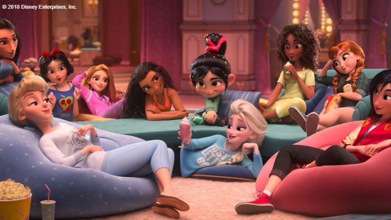 Disney princesses in Ralph Breaks the Internet