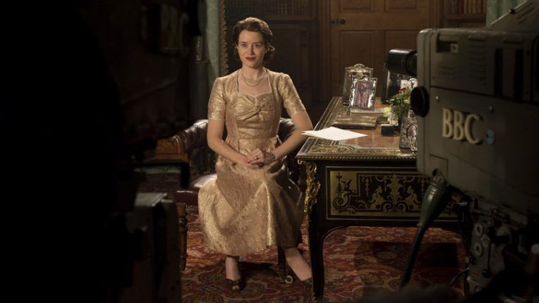 Claire Foy as Queen Elizabeth II in The Crown