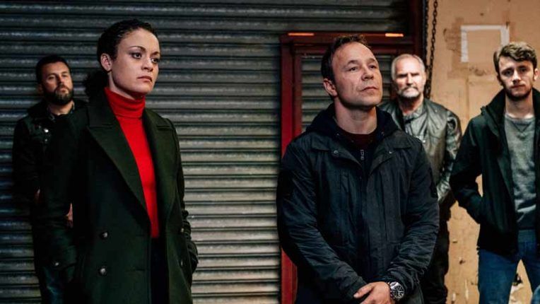 Rochenda Sandall and Stephen Graham in BBC One's Line of Duty