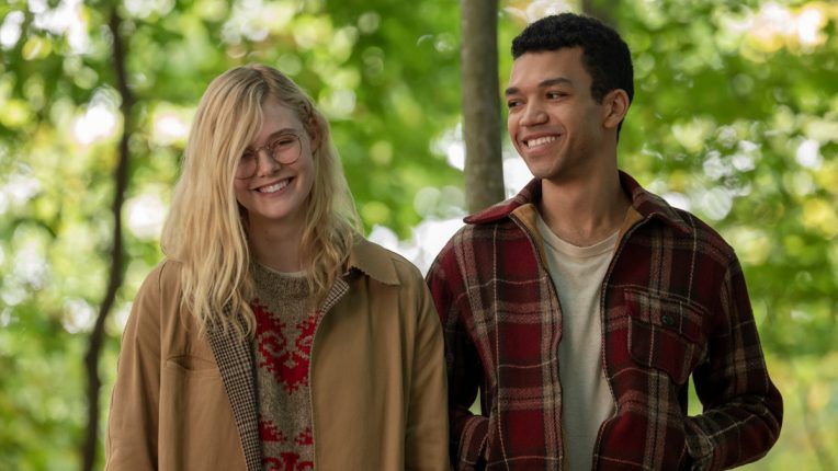 Elle Fanning and Justice Smith