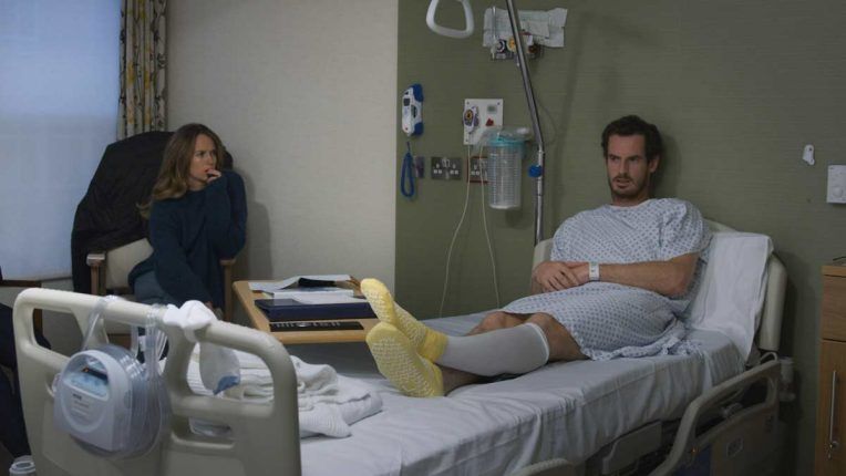 Andy Murray recovering from surgery in Andy Murray: Resurfacing