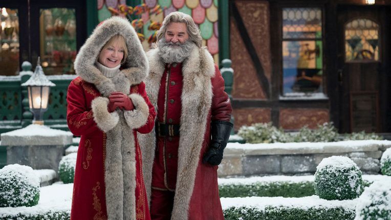 The Christmas Chronicles with Kurt Russell and Goldie Hawn