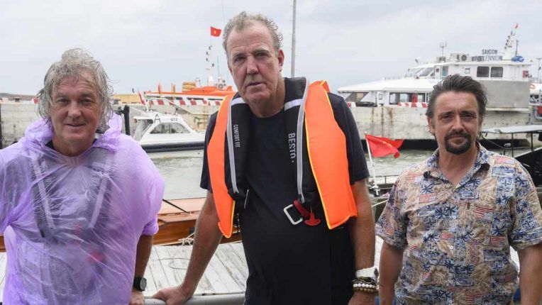 The Grand Tour presenters take to water in their Seamen special