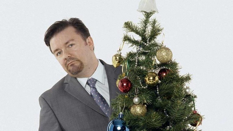 Ricky Gervais in The Office Christmas specials in 2003