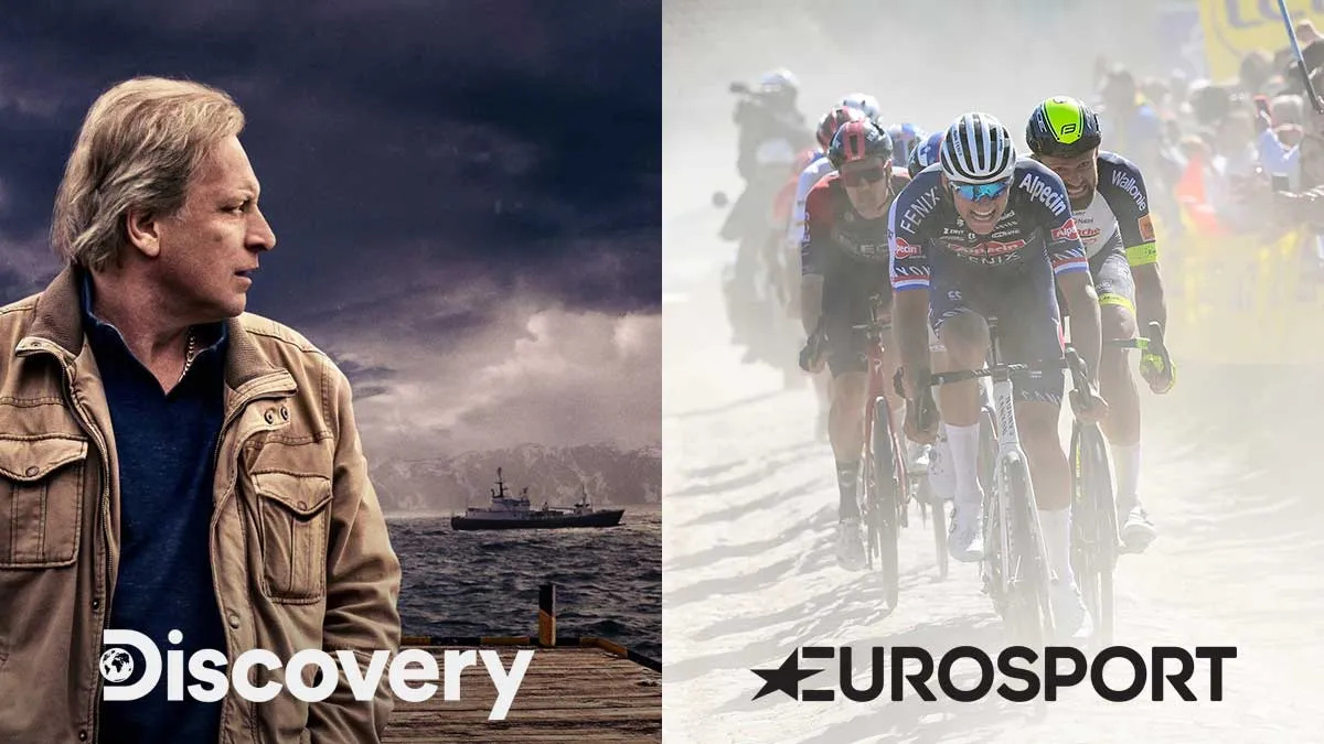 Discovery et Eurosport sont désormais disponibles sur plus de bouquets BT TV