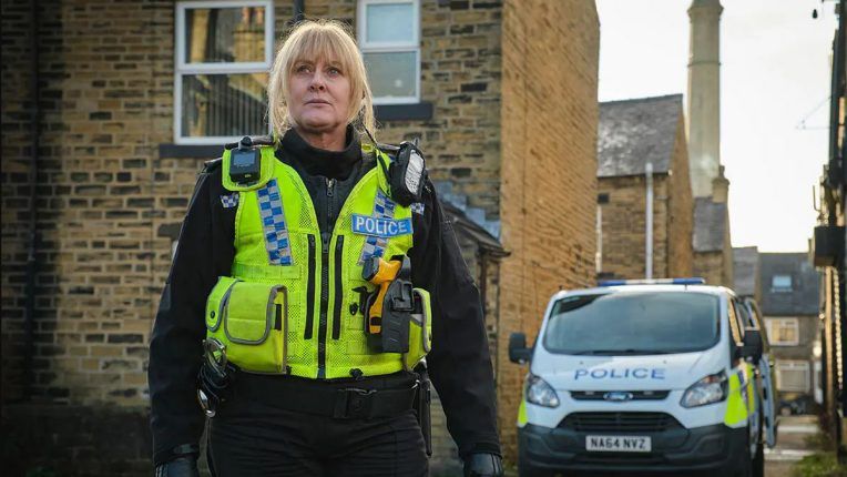 Sarah Lancashire as Police Sergeant Catherine Cawood in Happy Valley