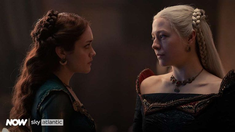 Alicent Hightower – Played by Olivia Cooke, and Princess Rhaenyra Targaryen – Played by Emma D’Arcy