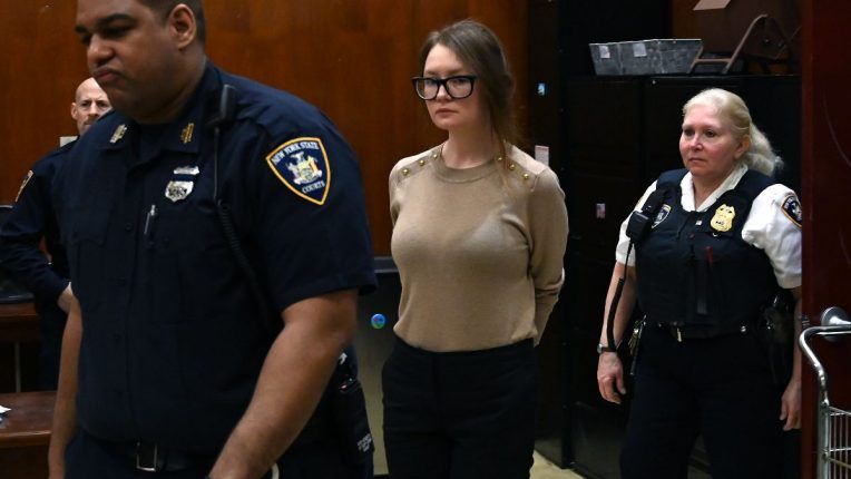 Anna Sorokin in court