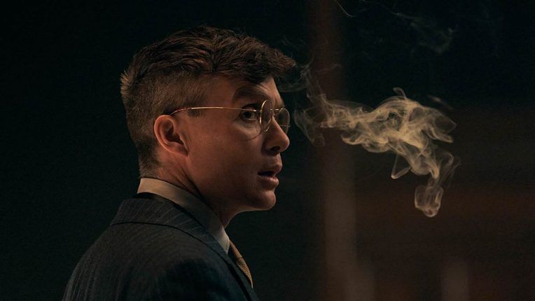 Cillian Murphy as Tommy Shelby in the last episode of Peaky Blinders on BBC One