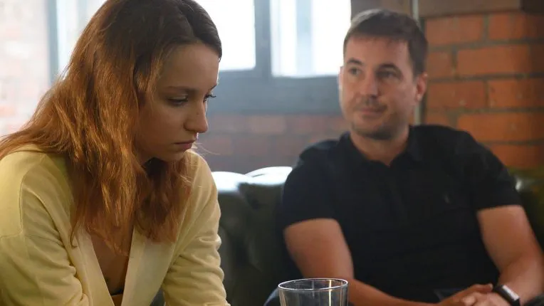 Molly Windsor and Martin Compston