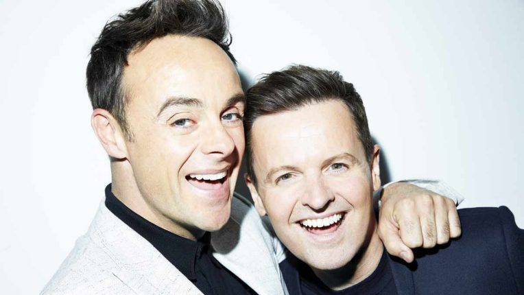 Ant and Dec pose for the new series of Saturday Night Takeaway