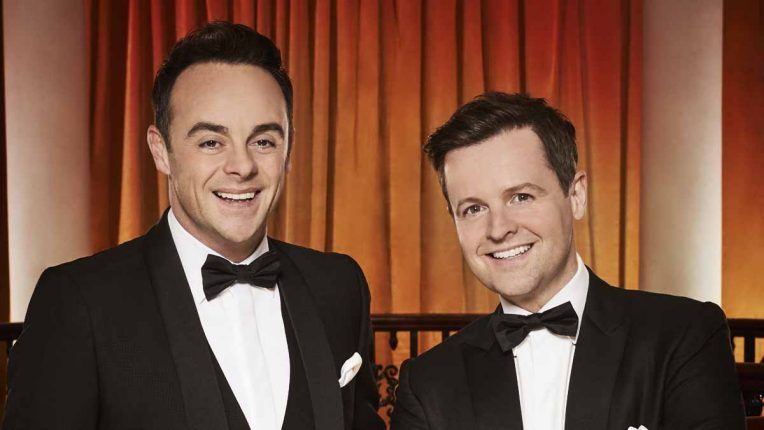Ant and Dec pose for Britain's Got Talent 2020