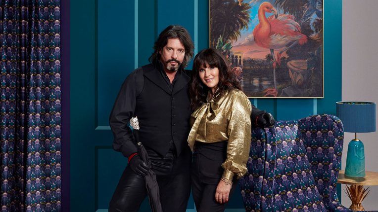 Laurence Llewelyn-Bowen and Anna Richardson