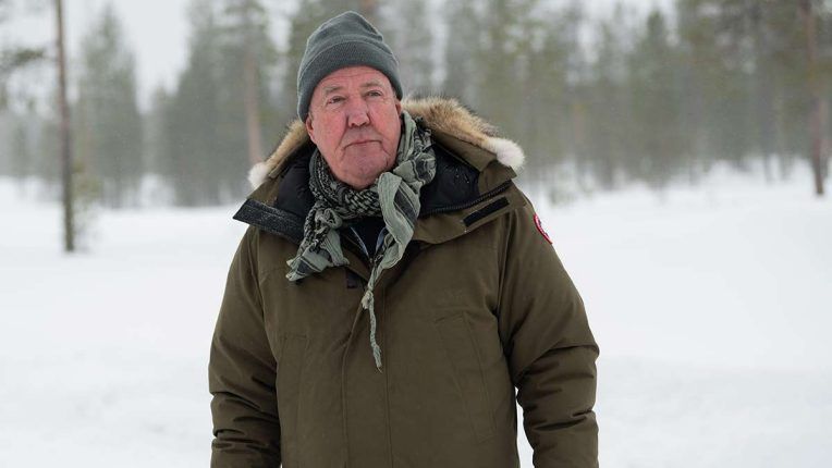 Jeremy Clarkson filming The Grand Tour in Scandinavia