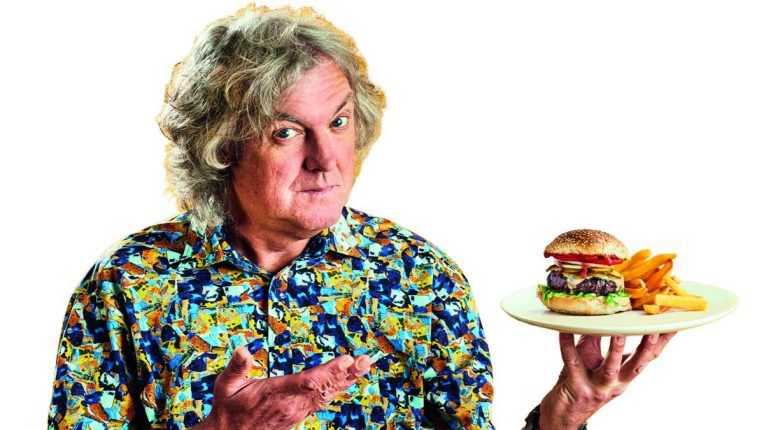 James May presenting his cookery series Oh Cook on Amazon Prime Video
