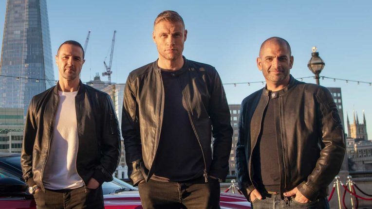 Paddy McGuinness, Freddie Flintoff and Chris Harris relaunch Top Gear