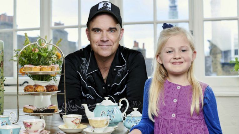 Robbie Williams and Clara Ross The Tiger Who Came to Tea