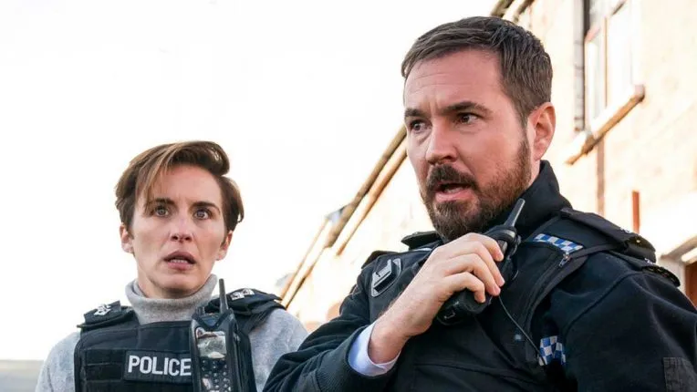 Vicky McClure and Martin Compston in the Line of Duty season 6 finale