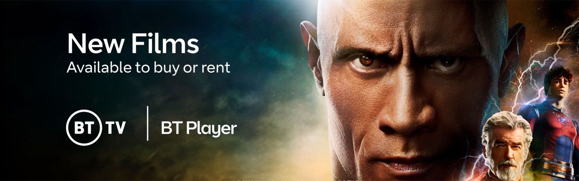 New Films to Buy or Rent on BT TV