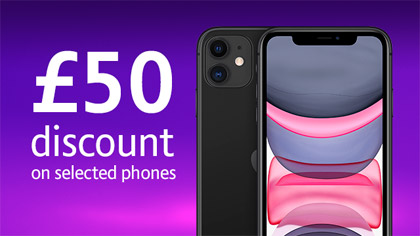 £50 discount on selected mobile phones