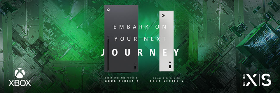 XBox Series game consoles - embark on your next journey