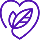 sustainability heart icon