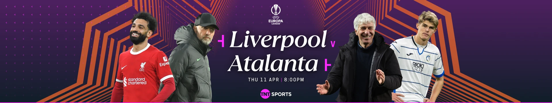 Liverpool v Atalanta Thursday 11 April at 8pm