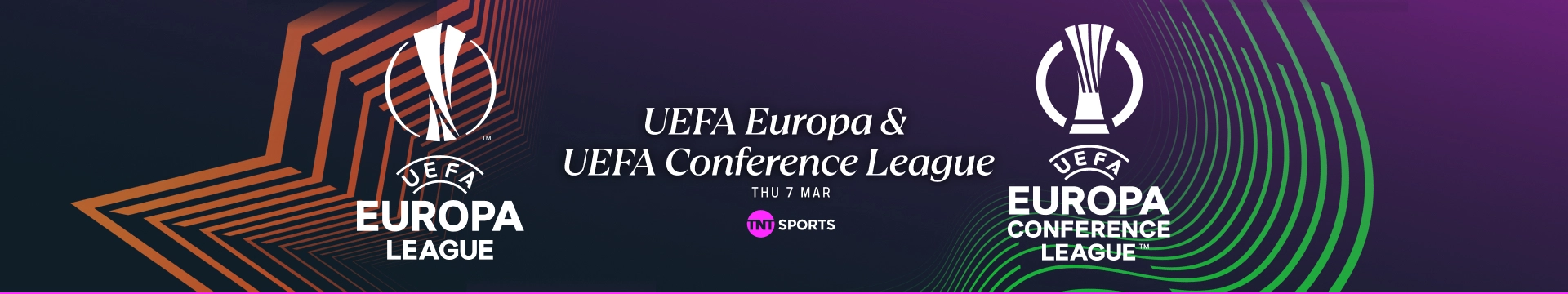 UEFA Europa and UEFA Conference League - Thursday 7 March on TNT Sports