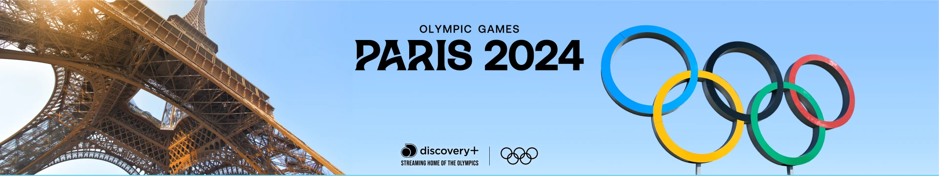 Olympic games Paris 2024 - discovery+ streaming home of the Olympics