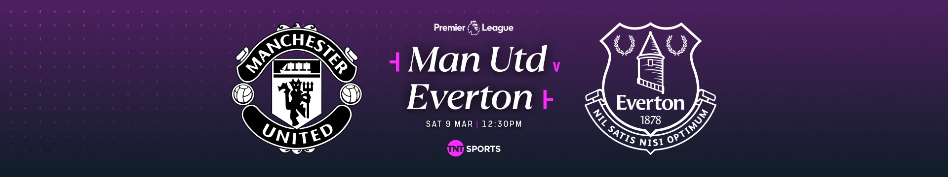 Man Utd v Everton - Saturday 9 March at 12:30pm on TNT Sports