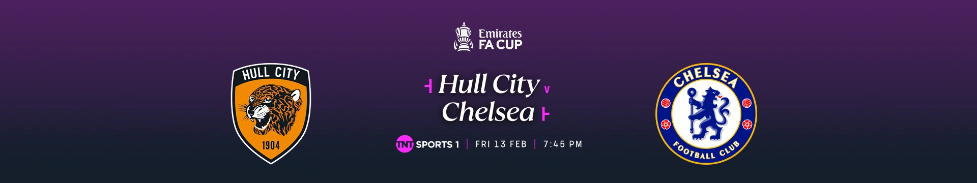 Hull City v Chelsea – 6:45pm build‑up – TNT Sports 1 – Friday 13 February 2026