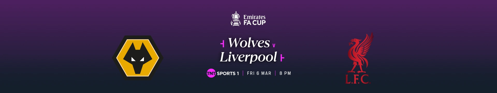 Wolves v Liverpool – 7:15pm build-up – TNT Sports 1 – Friday 6 March 2026 – 8:00pm kick-off